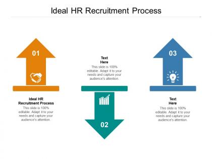 Ideal hr recruitment process ppt powerpoint presentation ideas diagrams cpb