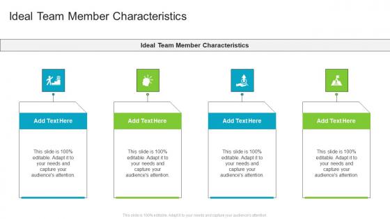 Ideal Team Member Characteristics In Powerpoint And Google Slides Cpb