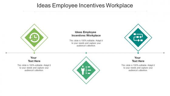 Ideas employee incentives workplace ppt powerpoint presentation icon graphics design cpb