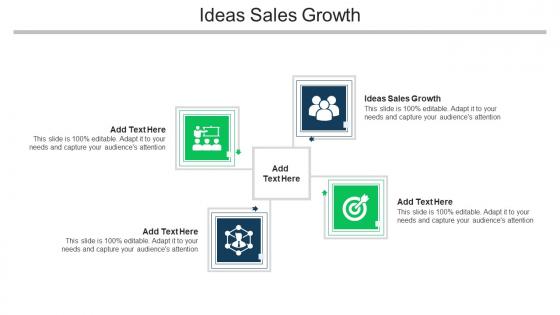 Ideas Sales Growth Ppt Powerpoint Presentation Icon Aids Cpb