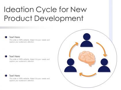 Ideation cycle for new product development