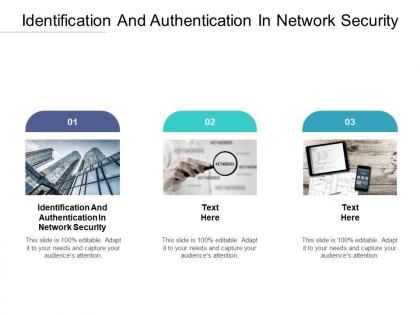 Identification and authentication in network security ppt powerpoint presentation infographics layouts cpb