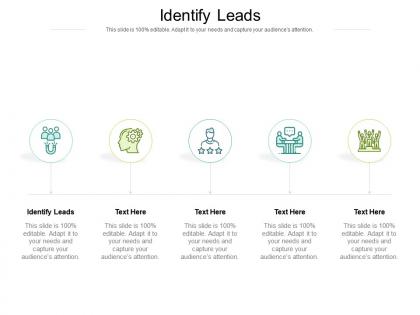 Identify leads ppt powerpoint presentation professional templates cpb