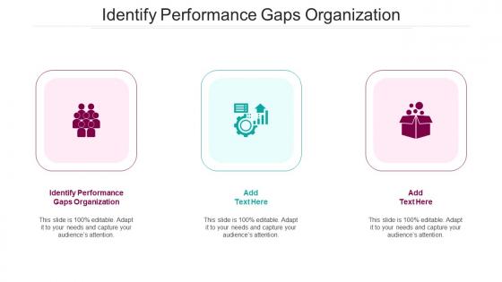 Identify Performance Gaps Organization In Powerpoint And Google Slides Cpb