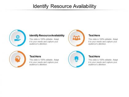 Identify resource availability ppt powerpoint presentation show slide cpb