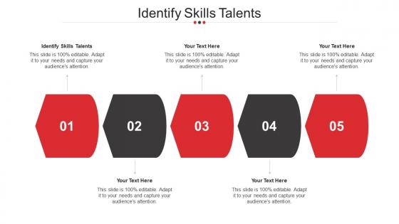 Identify Skills Talents Ppt Powerpoint Presentation Gallery Templates Cpb