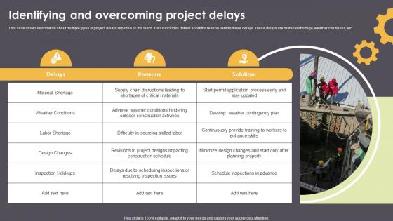Identifying And Overcoming Project Delays Storyboard SS