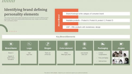 Identifying Brand Defining Personality Guideline Brand Performance Maintenance Team