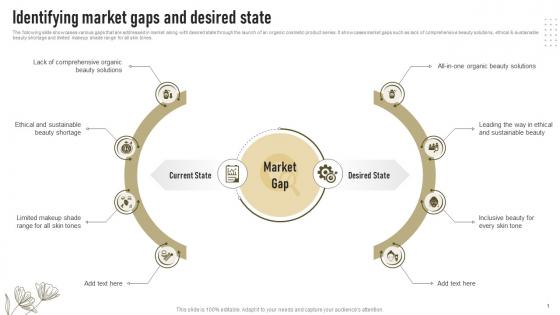 Identifying Market Gaps And Desired State Successful Launch Of New Organic Cosmetic