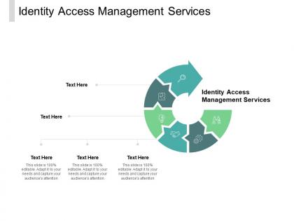 Identity access management services ppt powerpoint presentation professional cpb