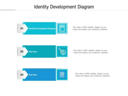 Identity development diagram ppt powerpoint presentation portfolio visual aids cpb