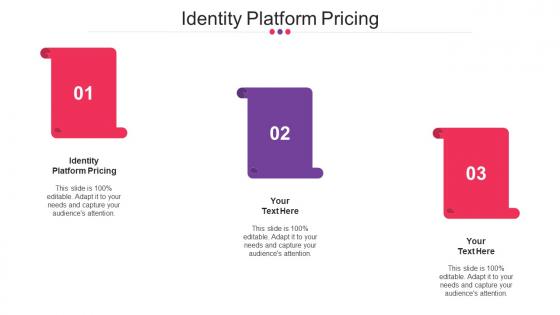 Identity Platform Pricing Ppt Powerpoint Presentation Slides Summary Cpb