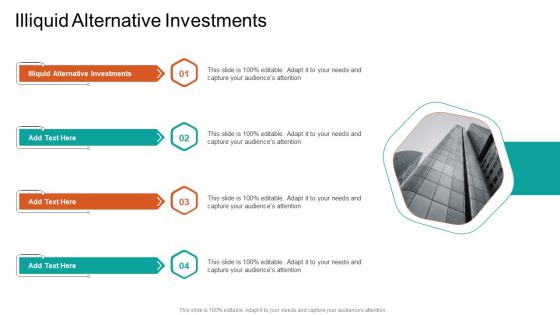 Illiquid Alternative Investments In Powerpoint And Google Slides Cpb