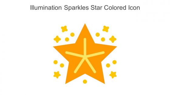 Illumination Sparkles Star Colored Icon In Powerpoint Pptx Png And Editable Eps Format
