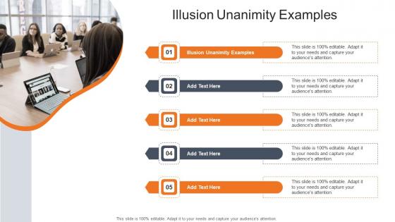 Illusion Unanimity Examples In Powerpoint And Google Slides Cpb