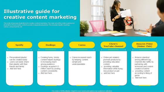 Illustrative Guide For Creative Content Marketing