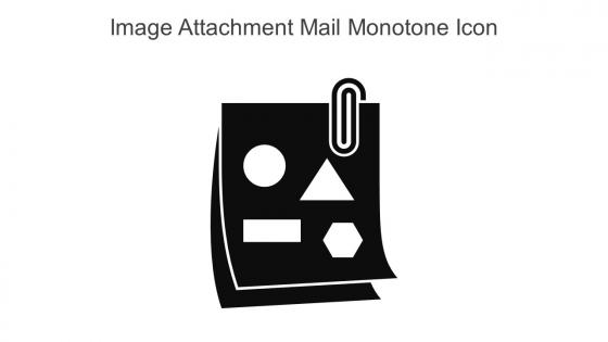 Image Attachment Mail Monotone Icon In Powerpoint Pptx Png And Editable Eps Format