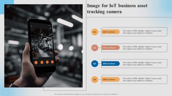 Image For Iot Business Asset Tracking Camera