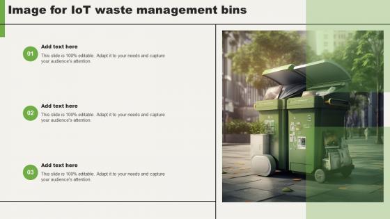 Image For IoT Waste Management Bins