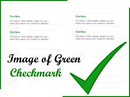 Image of green checkmark