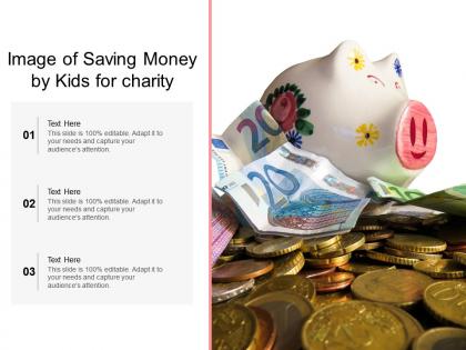 Image of saving money by kids for charity