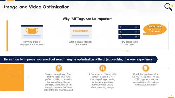 Images And Video Optimization SEO Strategy Edu Ppt