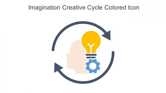 Imagination Creative Cycle Colored Icon In Powerpoint Pptx Png And Editable Eps Format