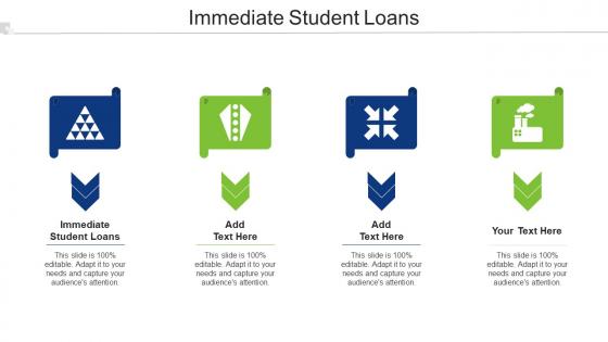 Immediate Student Loans Ppt Powerpoint Presentation Ideas Professional Cpb