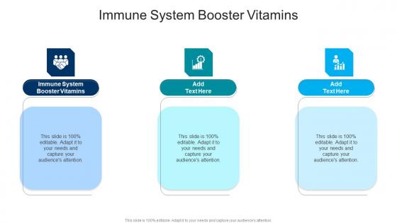 Immune System Booster Vitamins In Powerpoint And Google Slides Cpb