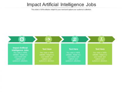 Impact artificial intelligence jobs ppt powerpoint presentation demonstration cpb