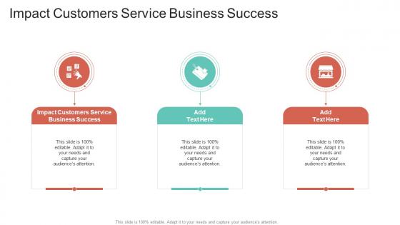 Impact Customers Service Business Success In Powerpoint And Google Slides Cpb
