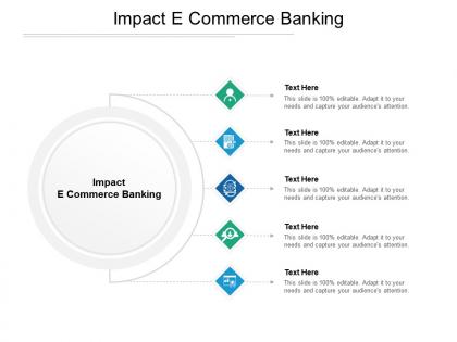 Impact e commerce banking ppt powerpoint presentation pictures topics cpb
