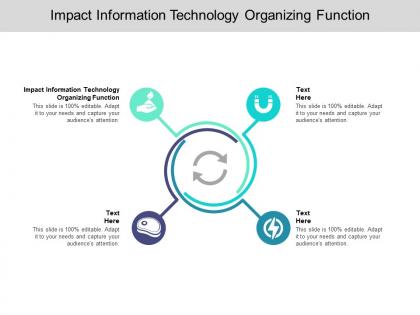 Impact information technology organizing function ppt powerpoint presentation layouts cpb