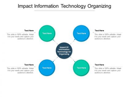 Impact information technology organizing ppt powerpoint presentation ideas cpb