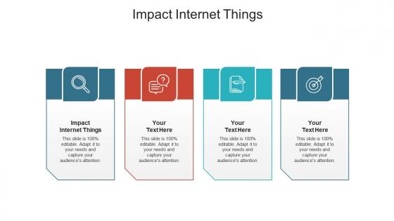 Impact internet things ppt powerpoint presentation pictures show cpb