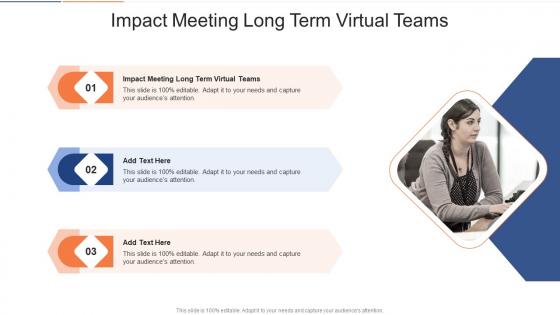Impact Meeting Long Term Virtual Teams In Powerpoint And Google Slides Cpb