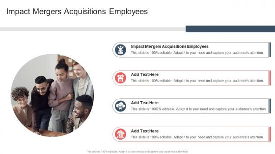 Impact Mergers Acquisitions Employees In Powerpoint And Google Slides Cpb