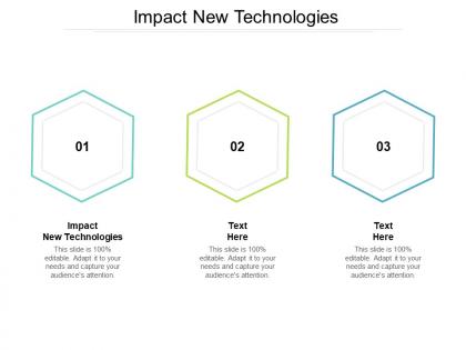 Impact new technologies ppt powerpoint presentation visual aids gallery cpb
