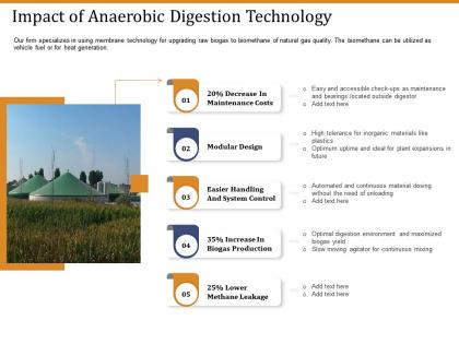 Impact of anaerobic digestion technology ppt graphics tutorials