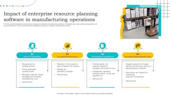 Impact Of Enterprise Resource Planning Software In Manufacturing Operations