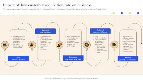 Impact Of Low Customer Acquisition Rate Implementation Of Successful Credit Card Strategy SS V