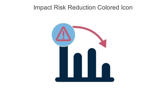 Impact Risk Reduction Colored Icon In Powerpoint Pptx Png And Editable Eps Format