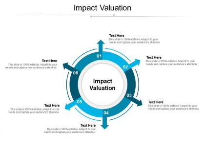 Impact valuation ppt powerpoint presentation summary infographics cpb