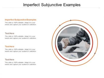 Imperfect subjunctive examples ppt powerpoint presentation gallery background designs cpb