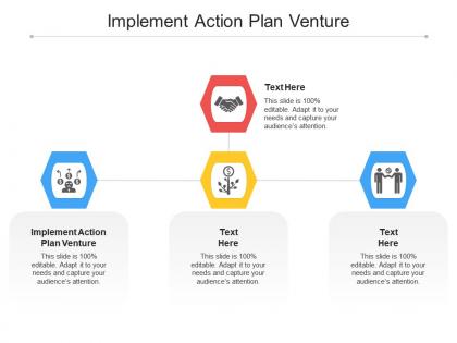 Implement action plan venture ppt powerpoint presentation model tips cpb