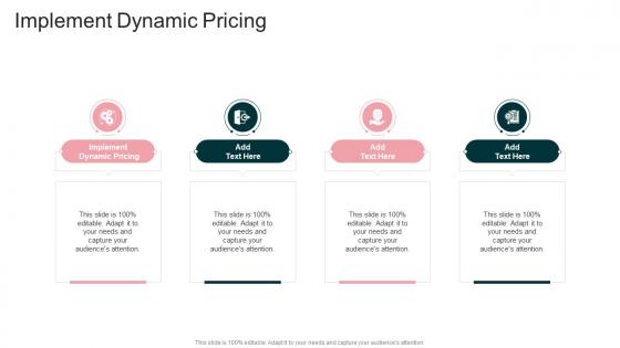 Implement Dynamic Pricing In Powerpoint And Google Slides Cpb