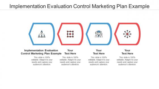 Implementation evaluation control marketing plan example ppt powerpoint files cpb