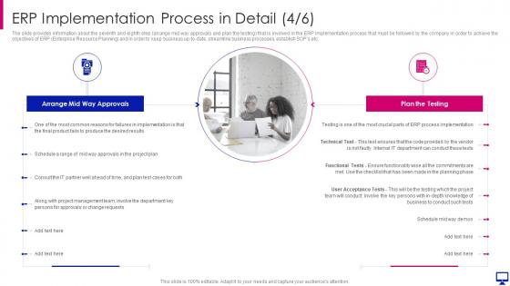 Implementation process in detail erp system framework implementation business