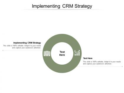 Implementing crm strategy ppt powerpoint presentation pictures shapes cpb