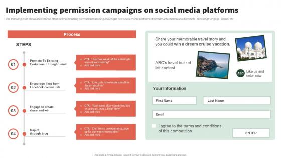 Implementing Permission Campaigns On Social Implementing Permission Marketing Campaigns MKT SS V